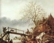 艾萨克 范 奥斯塔德 : A Winter Scene